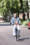 Laren 26 juli 2004
Jaap v Zweden op fiets.