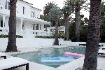St Tropez 24 juli 2004
Zwembad bij huis Jan des Bouvrie en Monique des Bouvries