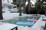 St Tropez 24 juli 2004
Zwembad bij huis Jan des Bouvrie en Monique des Bouvries
