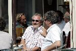 Amsterdam 19 juli 2004
Jules Croiset op terras