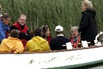 Muiden 4 juli 2004
Koningin Beatrix en Prins Friso varen op Groene Draeck