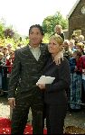 Heesch/Geffen 10 Juli 2004
Trouwen Ruud v Nistelrooy met zijn Leontien Slaats
Marc v Hintum met zijn vrouw