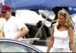 Porte Ercole 8 juli 2004
Vriendin prins Carlos Martha op de Jumbo VI