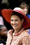 Amsterdam 1 juli 2004
Prinses Maxima in dierentuin Artis