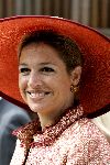 Amsterdam 1 juli 2004
Prinses Maxima in dierentuin Artis