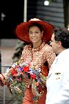 Amsterdam 1 juli 2004
Prinses Maxima in dierentuin Artis