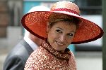 Amsterdam 1 juli 2004
Prinses Maxima in dierentuin Artis