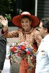 Amsterdam 1 juli 2004
Prinses Maxima in dierentuin Artis