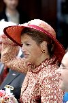 Amsterdam 1 juli 2004
Prinses Maxima in dierentuin Artis