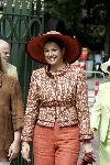 Amsterdam 1 juli 2004
Prinses Maxima in dierentuin Artis