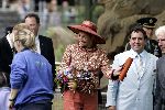 Amsterdam 1 juli 2004
Prinses Maxima in dierentuin Artis