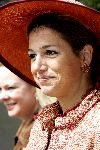 Amsterdam 1 juli 2004
Prinses Maxima in dierentuin Artis
