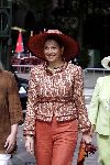 Amsterdam 1 juli 2004
Prinses Maxima in dierentuin Artis