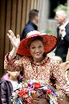 Amsterdam 1 juli 2004
Prinses Maxima in dierentuin Artis