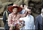 Amsterdam 1 juli 2004
Prinses Maxima in dierentuin Artis