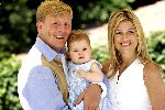 Tavernelle 9 juli 2004
Fotomoment op vakantie bij Prins Willem Alexander Maxima en prinses Amalia.
