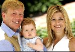 Tavernelle 9 juli 2004
Fotomoment op vakantie bij Prins Willem Alexander Maxima en prinses Amalia.