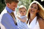 Tavernelle 9 juli 2004
Fotomoment op vakantie bij Prins Willem Alexander Maxima en prinses Amalia.