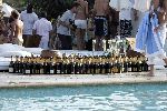 St Tropez 24 juli 2004
Nikki Beach st tropez. Moet Chandon champagne