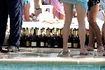 St Tropez 24 juli 2004
Feestje met champagne bij Nikki Beach.