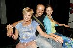 Amsterdam 6 juli 2004
Presentatie nieuwe Musical Passion.
Pia Douwes, Stanley Burleson en Vera Mann