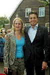 Heesch/Geffen 10 Juli 2004
Trouwen Ruud v Nistelrooy met zijn Leontien Slaats
Pieter v d Hoogenband met vriendin