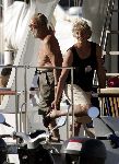 Porto Ercole 9 Juni 2004
Prins Bernhard met been in verband op de Jumbo VI