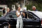 Porte Ercole 8 juli 2004
Prinses Carolina en vriendin prins Carlos op de Jumbo VI