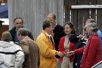Muiden 4 juli 2004
Koningin Beatrix en Prins Friso varen op Groene Draeck