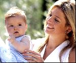 Tavernelle 9 juli 2004
Fotomoment op vakantie bij Prins Willem Alexander Maxima en prinses Amalia.