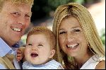 Tavernelle 9 juli 2004
Fotomoment op vakantie bij Prins Willem Alexander Maxima en prinses Amalia.