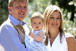Tavernelle 9 juli 2004
Fotomoment op vakantie bij Prins Willem Alexander Maxima en prinses Amalia.