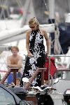Porte Ercole 8 juli 2004
Prinses Margriet en Prinses Carolina op de Jumbo VI