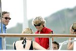 Porte Ercole 8 juli 2004
Prinses Irene ,Prins Jaime, Prinses  Carolina   op de Jumbo VI