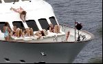 Porte Ercole 8 juli 2004
Prinses Margriet,Prinses Irene , Prins Floris en zijn vriendin op de Jumbo VI