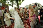 Heesch/Geffen Holland 10 Juli 2004
Trouwen Ruud v Nistelrooy met zijn Leontien