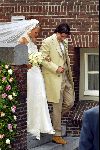 Heesch/Geffen Holland 10 Juli 2004
Trouwen Ruud v Nistelrooy met zijn Leontien