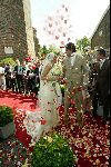 Heesch/Geffen Holland 10 Juli 2004
Trouwen Ruud v Nistelrooy met zijn Leontien