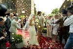 Heesch/Geffen Holland 10 Juli 2004
Trouwen Ruud v Nistelrooy met zijn Leontien