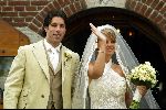 Heesch/Geffen Holland 10 Juli 2004
Trouwen Ruud v Nistelrooy met zijn Leontien