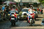 Heesch/Geffen Holland 10 Juli 2004
Trouwen Ruud v Nistelrooy met zijn Leontien
Met motoragenten