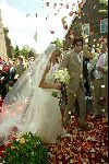 Heesch/Geffen Holland 10 Juli 2004
Trouwen Ruud v Nistelrooy met zijn Leontien