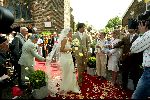 Heesch/Geffen Holland 10 Juli 2004
Trouwen Ruud v Nistelrooy met zijn Leontien