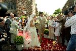 Heesch/Geffen Holland 10 Juli 2004
Trouwen Ruud v Nistelrooy met zijn Leontien