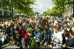 Heesch/Geffen Holland 10 Juli 2004
Trouwen Ruud v Nistelrooy met zijn Leontien