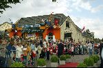 Heesch/Geffen Holland 10 Juli 2004
Trouwen Ruud v Nistelrooy met zijn Leontien