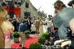 Heesch/Geffen 10 Juli 2004
Trouwen Ruud v Nistelrooy met zijn Leontien Slaats