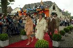 Heesch/Geffen 10 Juli 2004
Trouwen Ruud v Nistelrooy met zijn Leontien Slaats
Familie Bruidspaar