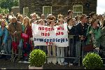 Heesch/Geffen 10 Juli 2004
Trouwen Ruud v Nistelrooy met zijn Leontien Slaats