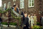 Heesch/Geffen 10 Juli 2004
Trouwen Ruud v Nistelrooy met zijn Leontien Slaats
Ronald Waterreus met vriendin
Familieleden bruidspaar
